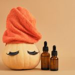 Fall themed beauty treatments.