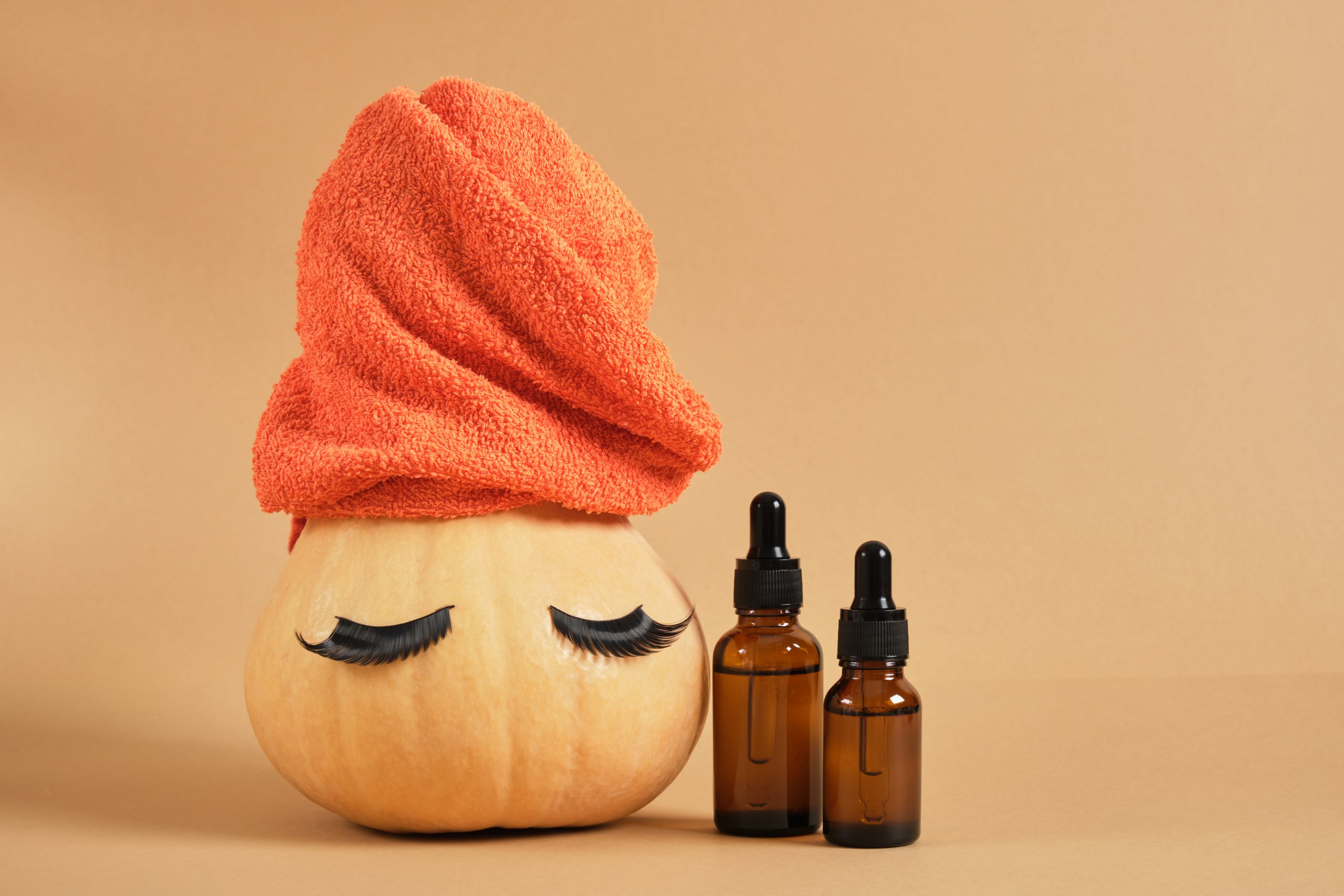 Fall themed beauty treatments. 